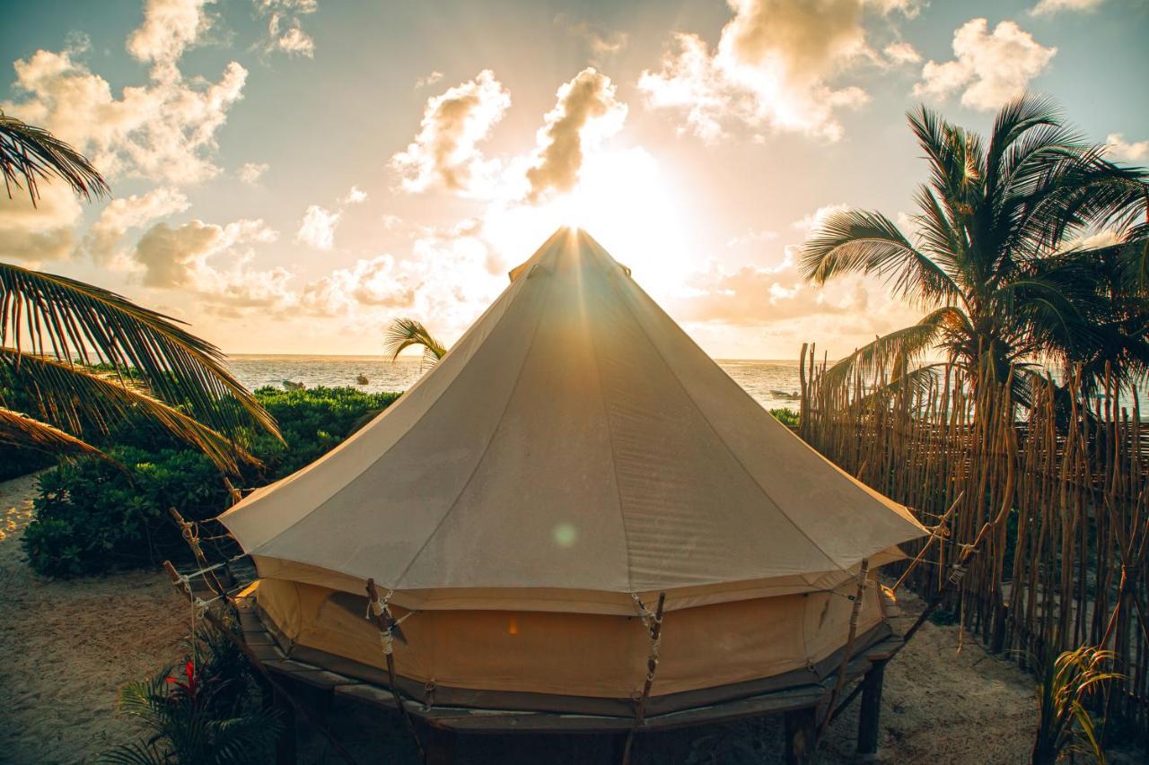 מלון Glamp Ikal טולום מראה חיצוני תמונה